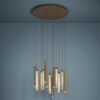 390545_AMBIENT_0001 | Eglo Romania Lustră CLARES LED 35W IP20 390545