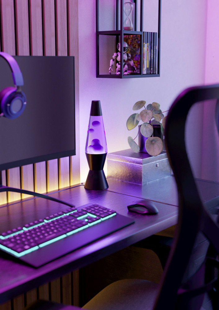 74293_AMBIENT_0001 | Eglo Romania Veioză LAVA LED 2.2W IP20 74293