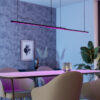 902631_AMBIENT_0001 | Eglo Romania Lustră FLATRON-Z LED 2X40W IP20 902631
