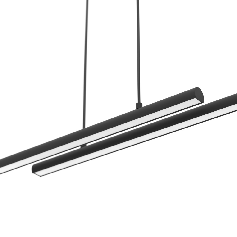902631_DETAIL_0001 | Eglo Romania Lustră FLATRON-Z LED 2X40W IP20 902631