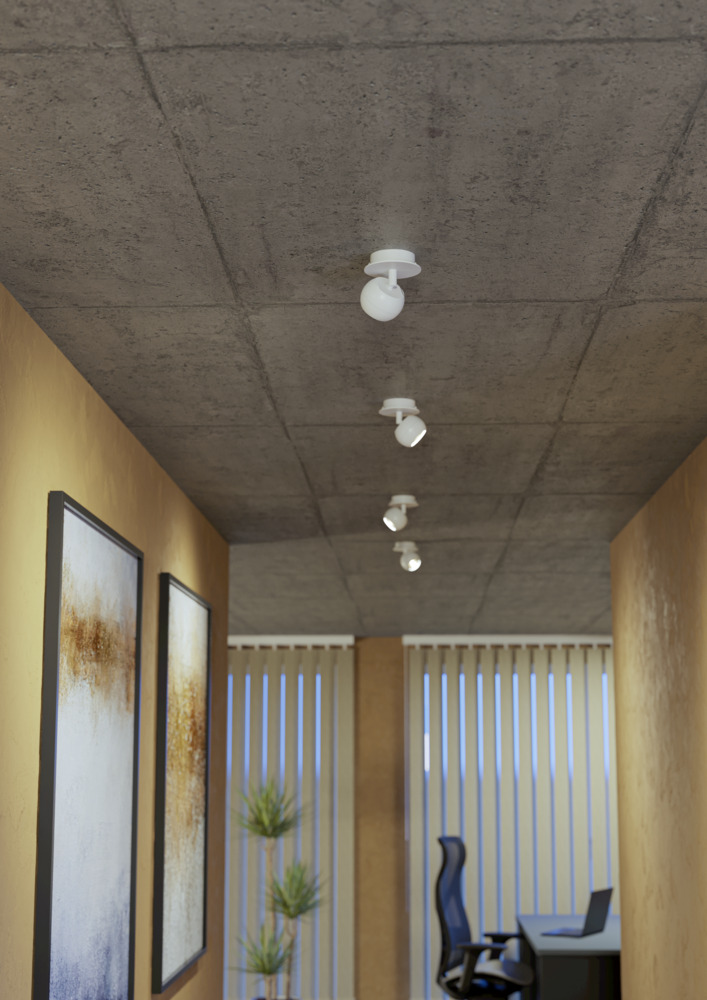 902907_AMBIENT_0001 | Eglo Romania Spot încastrat MENGIBAR SPHERE LED 4.8W IP20 902907